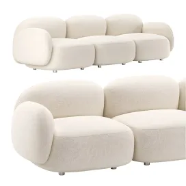 Sundae Sofa Seater by Jason Ju